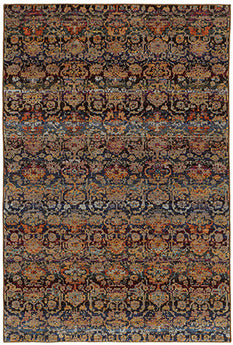5' 3" x 7' 3" (05x07) Catalan Collection AN6836C Synthetic Rug #010811