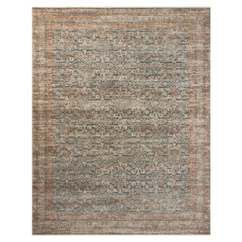 6' 0" x 9' 0" (06x09) Legacy Collection HER12BBRU Synthetic Rug #017429