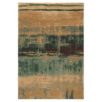 5' 6" x 8' 3" (06x08) Contemporary Synthetic Rug #007573