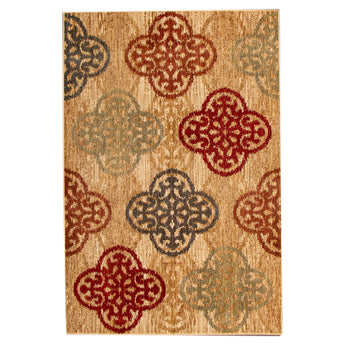 5' 3" x 7' 10" (05x08) Transitional Synthetic Rug #008203