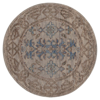 3' 2" x 3' 2" (03x03) Indo Anatolian Wool Rug #012997