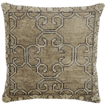 Pillow Eclectic Collection Hand-knotted Pillow #PL790KA