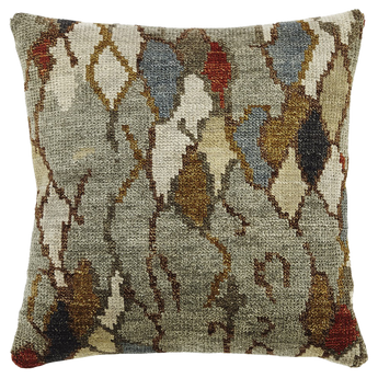Pillow Eclectic Collection Hand-knotted Pillow #PL795KA