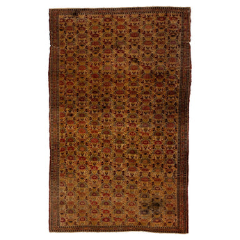 4' 2" x 6' 8" (04x07) Antique Collection Senneh Wool Rug #011889