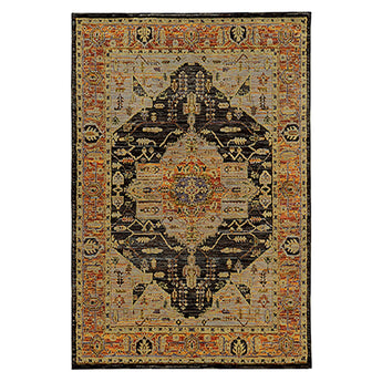 Catalan Collection Machine-made Area Rug #AN7138BOW