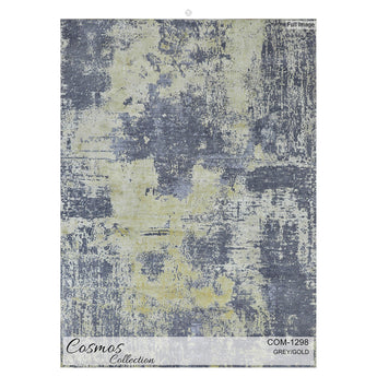 Cosmos Collection Hand-knotted Area Rug #COM1298GYMM