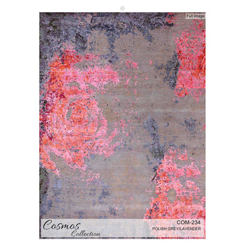 Cosmos Collection Hand-knotted Area Rug #COM234GYMM