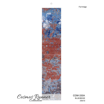 Cosmos Collection Hand-knotted Area Rug #COM330ABLMM