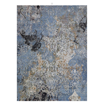 Cosmos Collection Hand-knotted Area Rug #COM727BLMM