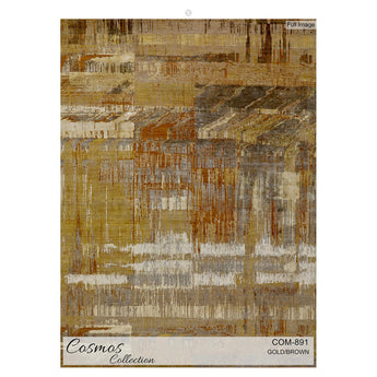 Cosmos Collection Hand-knotted Area Rug #COM891GOMM
