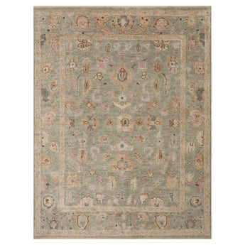 Elaina Collection Hand-knotted Area Rug #HEL03SGSSLL