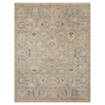 Elaina Collection Hand-knotted Area Rug #HEL04GYGOLL