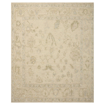 Emma Collection Hand-knotted Area Rug #EMI02IVSGLL