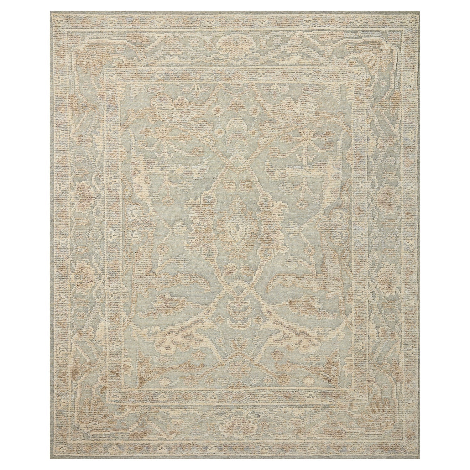 Emma Rug Emma Collection Hand-knotted Area Rug #EMI03SCNALL – Oriental Rug Mart