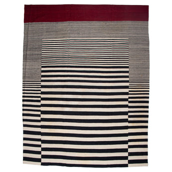 9' 8" x 12' 9" (10x13) Kilim Collection Wool Rug #016566