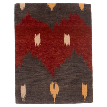 2' 3" x 3' 0" (02x03) Contemporary Wool Rug #006016