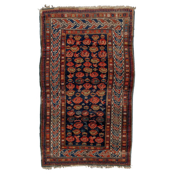 3' 10" x 8' 3" (04x08) Antique Collection Tribal Wool Rug #006795