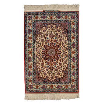 3' 6" x 5' 4" (04x05) Collectable Collection Isfahan Wool Rug #007050
