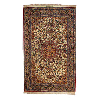 7' 3" x 11' 10" (07x12) Collectable Collection Isfahan Wool Rug #007054
