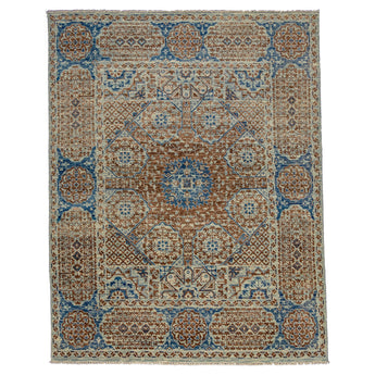 8' 1" x 10' 4" (08x10) Indo Anatolian Wool Rug #011767