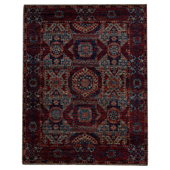 9' 5" x 12' 1" (09x12) Indo Anatolian Wool Rug #012260