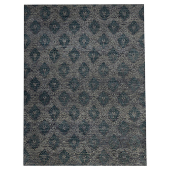 9' 0" x 11' 11" (09x12) Indo Transitional Wool Rug #013010