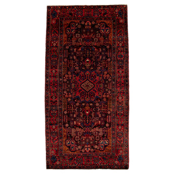 6' 0" x 11' 9" (06x12) Iranian Hamadan Wool Rug #013259
