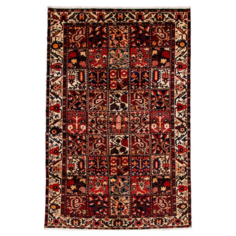 5' 1" x 8' 2" (05x08) Iranian Bakhtiari Wool Rug #013298