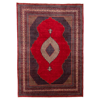 8' 10" x 12' 6" (09x13) Iranian Mahal Wool Rug #013310