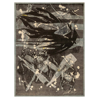 9' 0" x 12' 0" (09x12) Albert Paley Collection The Reemergence of Event Though Forgotten (1 of 50) Wool Rug #013356