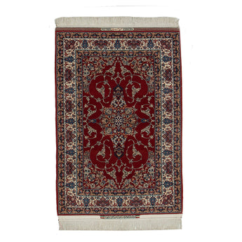 3' 4" x 5' 1" (03x05) Collectable Collection Isfahan Wool Rug #013837