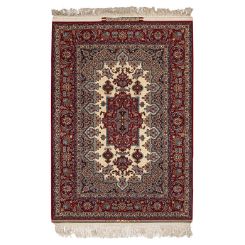 3' 8" x 5' 4" (04x05) Collectable Collection Isfahan Wool Rug #013839