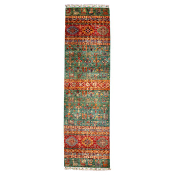 2' 10" x 9' 11" (03x10) Pakistani Kazak Wool Rug #014372
