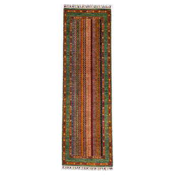 2' 8" x 8' 10" (03x09) Pakistani Kazak Wool Rug #014800