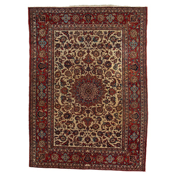 5' 2" x 8' 0" (05x08) Antique Collection Isfahan Wool Rug #015661
