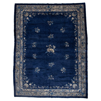 9' 1" x 11' 8" (09x12) Antique Collection Peking Wool Rug #016267
