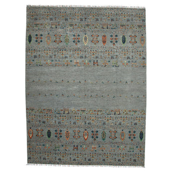 8' 11" x 11' 9" (09x12) Pakistani Wool Rug #016291