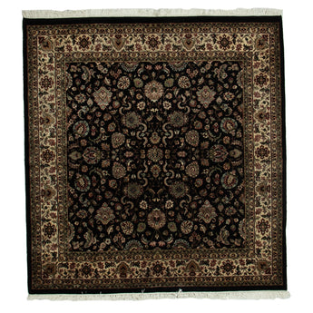 6' 0" x 6' 4" (06x06) Indo Kashan Wool Rug #016350