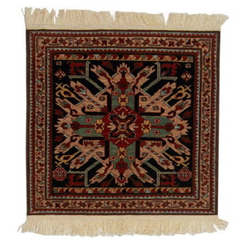 3' 1" x 3' 0" (03x03) Turkish Kazak Wool Rug #016395