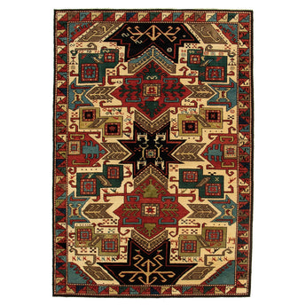 4' 4" x 6' 3" (04x06) Turkish Kazak Wool Rug #016401