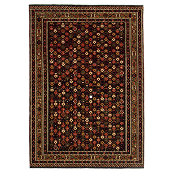4' 3" x 5' 11" (04x06) Turkish Qashqai Wool Rug #016425
