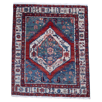 6' 0" x 7' 3" (06x07) Turkish Traditional Wool Rug #016844