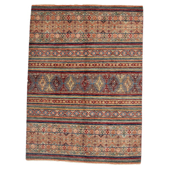 5' 9" x 7' 11" (06x08) Pakistani Kazak Wool Rug #016871