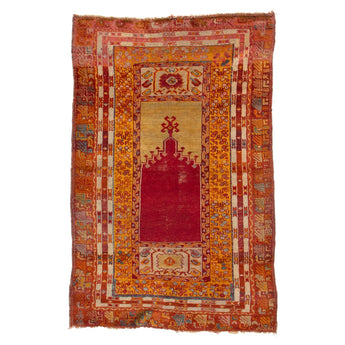 3' 4" x 5' 1" (03x05) Anatolian Wool Rug #017450