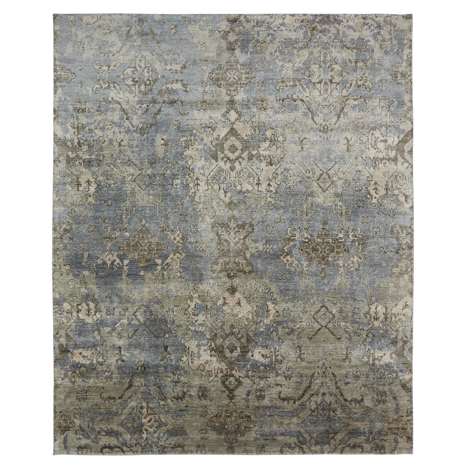 Milan Collection Handknotted Area Rug ML160KA Oriental Rug Mart